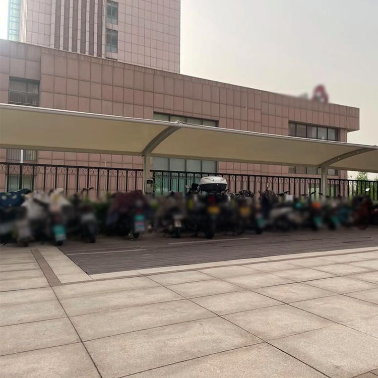 河西区膜结构电动车棚