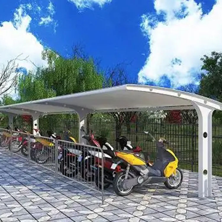 河西区膜结构电动车棚